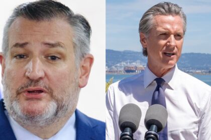 Ted Cruz and Gavin Newsom