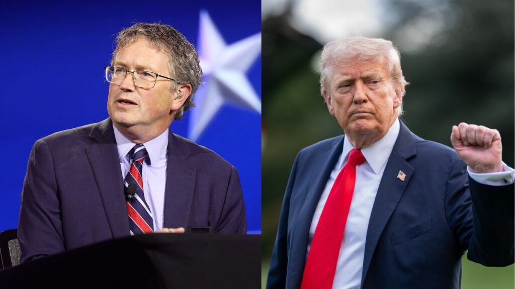 GOP Rep. Thomas Massie President Donald Trump