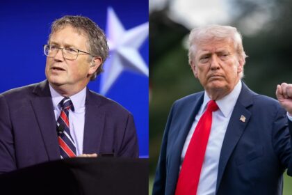 GOP Rep. Thomas Massie President Donald Trump