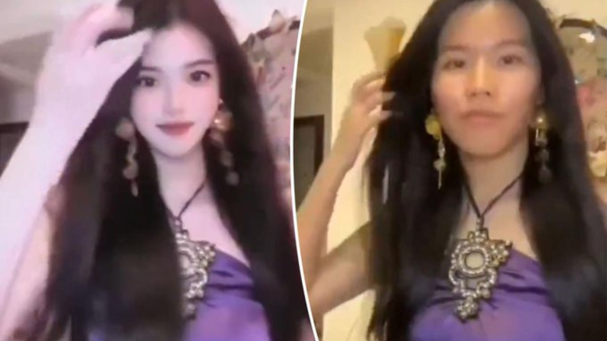 Tik Tok Beauty Influencer Instantly Loses 140K Followers After Tech Glitch Reveals Her Real Face