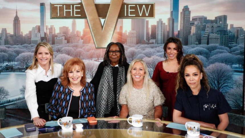 The View host Sarah Hanes targets Trump with gay slur over hockey praise.