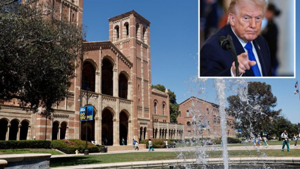 President Trump suing University of California -UCLA, over antisemitism claims.