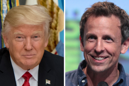 Donald Trump, Seth Meyers.