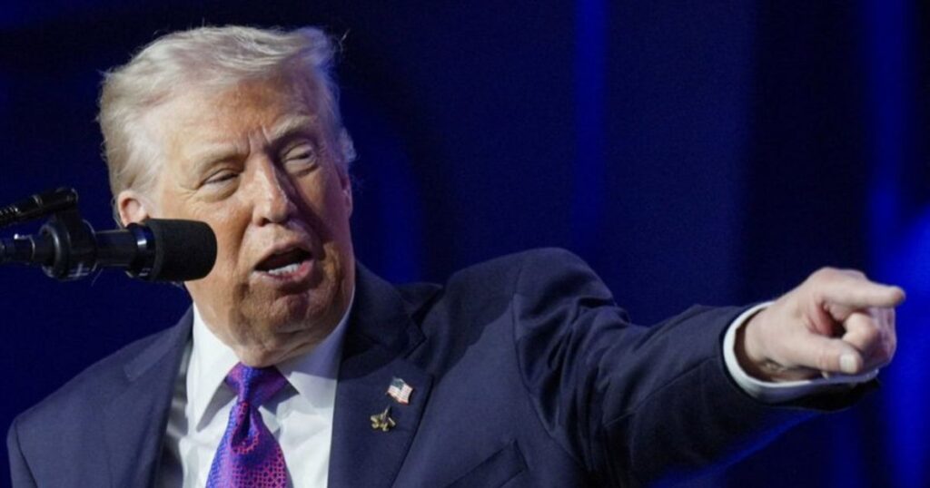 Trump attended the 74th National Prayer Breakfast