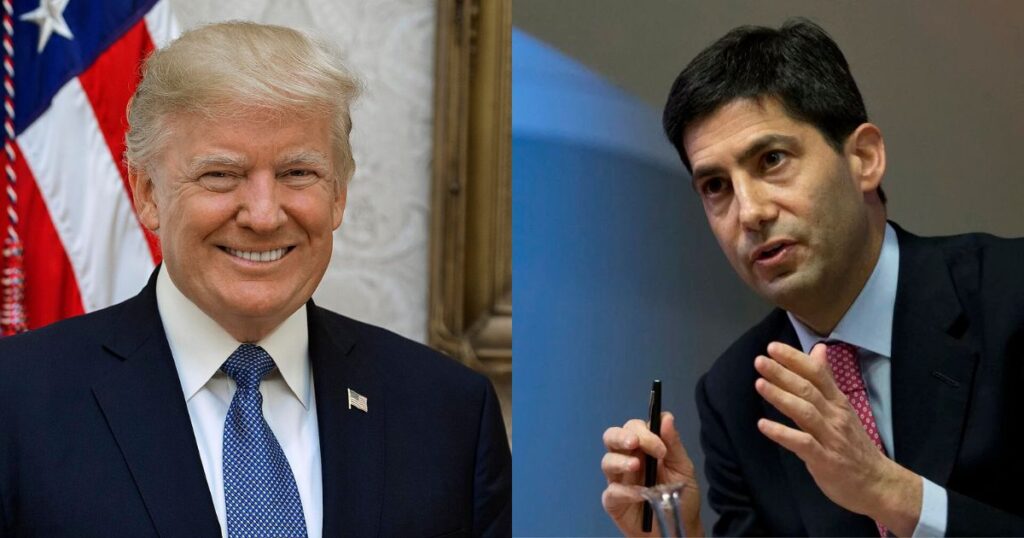 Trump jokes about his nominee for Federal Reserve Chair