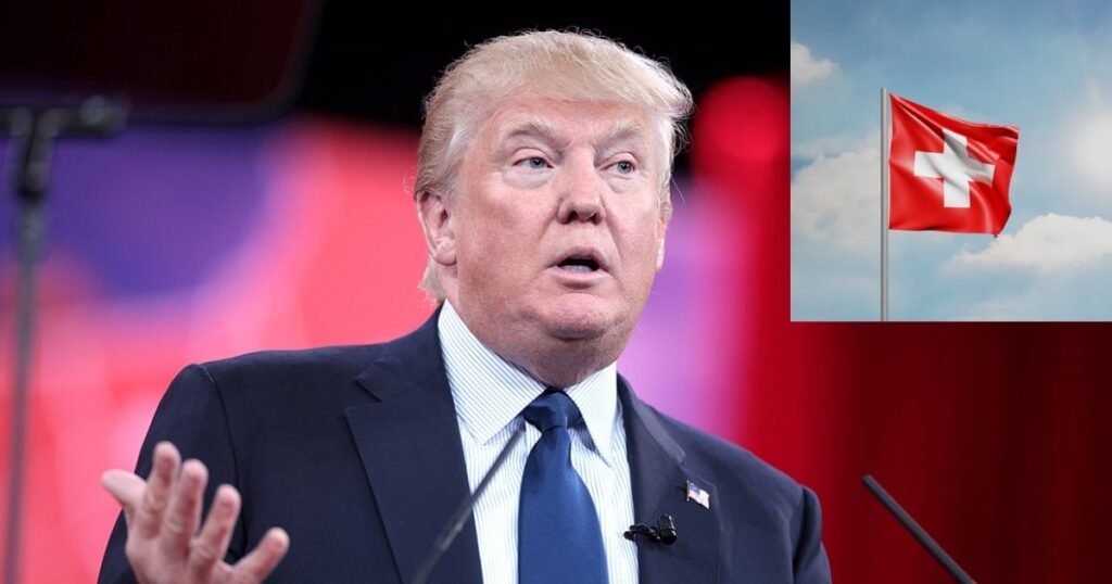 Trump talks about Switzerland