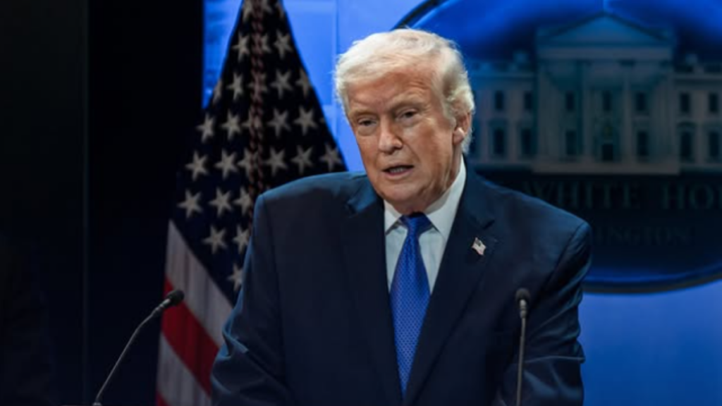 Donald Trump joked about the incident