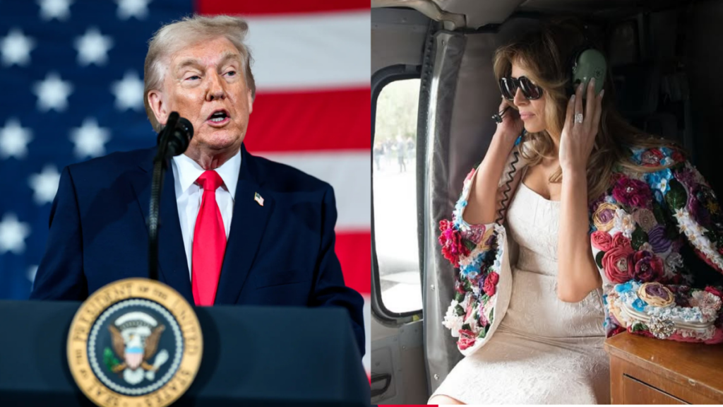 Donald Trump and Melania celebrated Valentine’s Day together