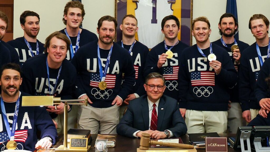 The U.S. Men's Hockey Team