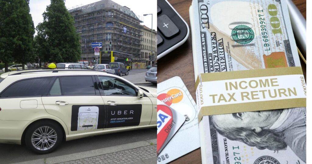 Uber Taxi IRS Tax form return
