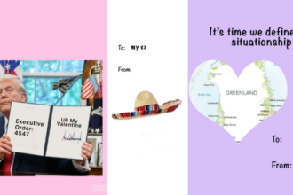 White House’s Playful Valentine’s Card Features U.S. President Trump’s Recent Actions