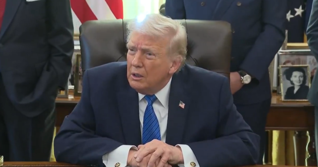 Trump Avoids "Loud" ABC Reporter's Question on $10 Billion IRS lawsuit