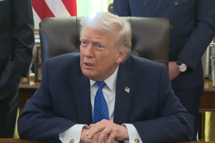 Trump Avoids "Loud" ABC Reporter's Question on $10 Billion IRS lawsuit