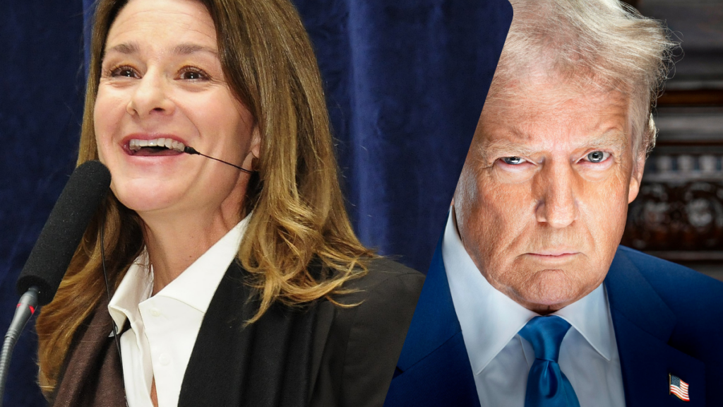 Melinda French Gates, Donald Trump