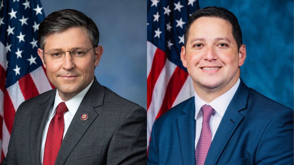 Speaker Mike Johnson called for patience over Tony Gonzales’ accusations