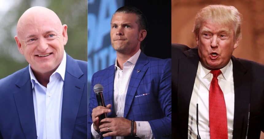 Donald Trump’s administration failed to penalize Democrats like Mark Kelly (image source: Wikimedia Commons/United States Senate/Gage Skidmore)