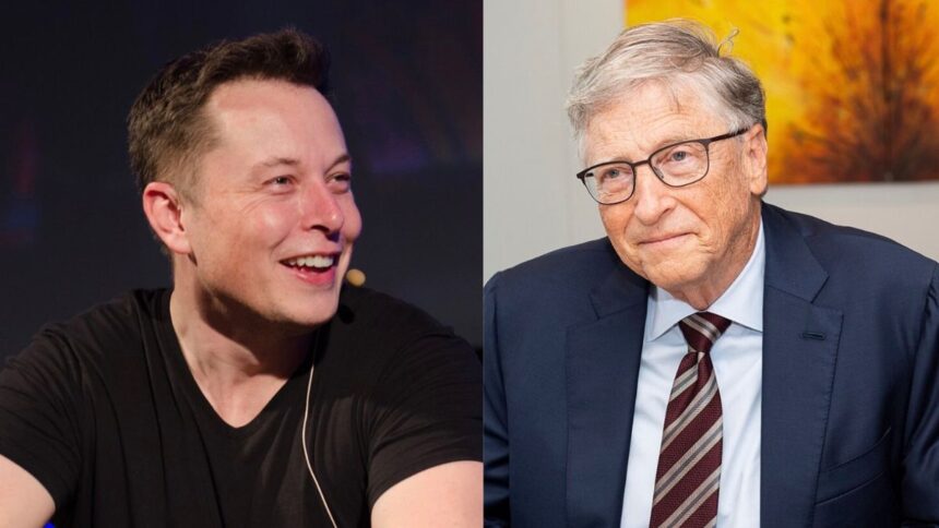 Elon Musk reignited feud with Bill Gates over social media (image source: Wikimedia Commons/Heisenberg Media/Lukasz Kobus)