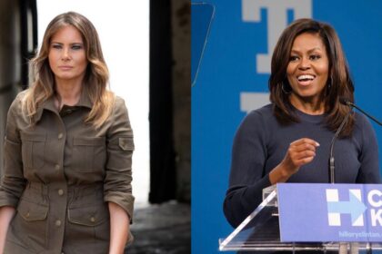 Michelle Obama’s Becoming trends as Melania Trump’s film struggles at box office (image source: Wikimedia Commons/The Trump White House Archived/Tim Pierce)