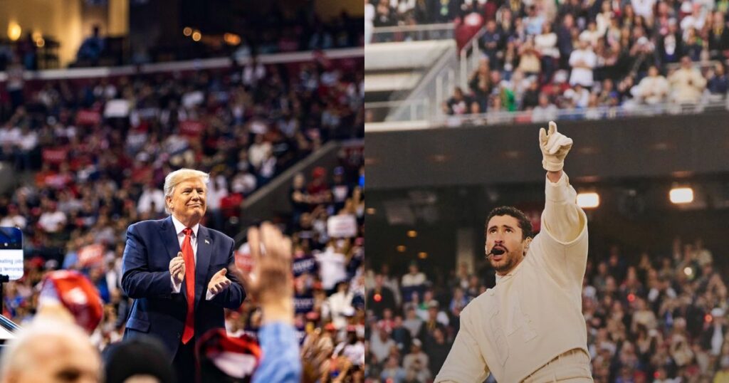 Donald Trump, Bad Bunny, Jake Paul,
