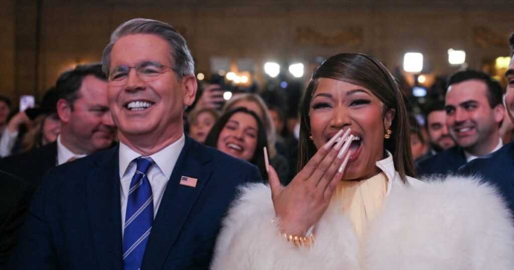 Nicki Minaj, Scott Bessent, Donald Trump