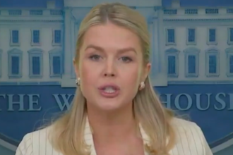 Karoline Leavitt Faces Backlash Over Post About Detained Immigrants “Losing Hope”