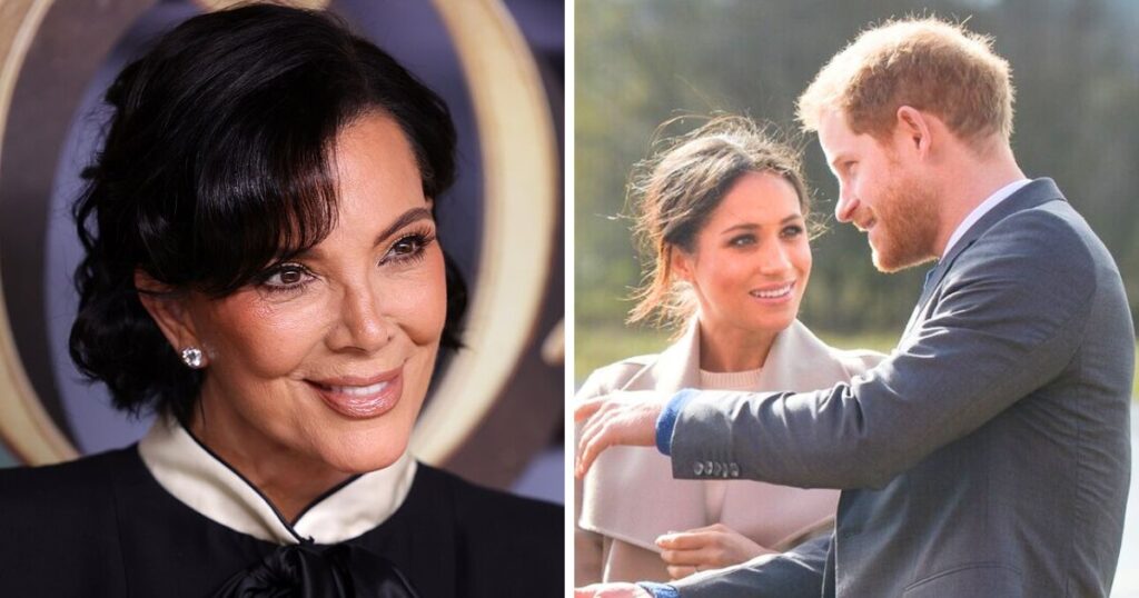 Kris Jenner, Meghan Markle and Prince Harry