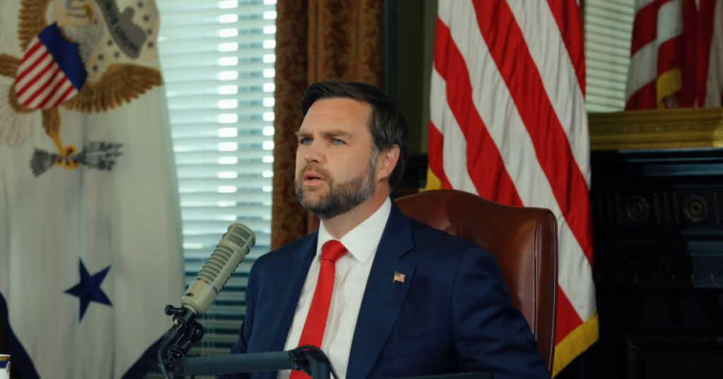 JD Vance_promotes_TPUSA_backup_halftime_show