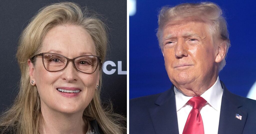 Meryl Streep and Donald Trump