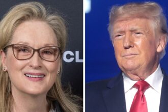 Meryl Streep and Donald Trump