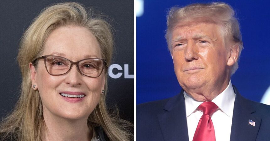 Meryl Streep and Donald Trump