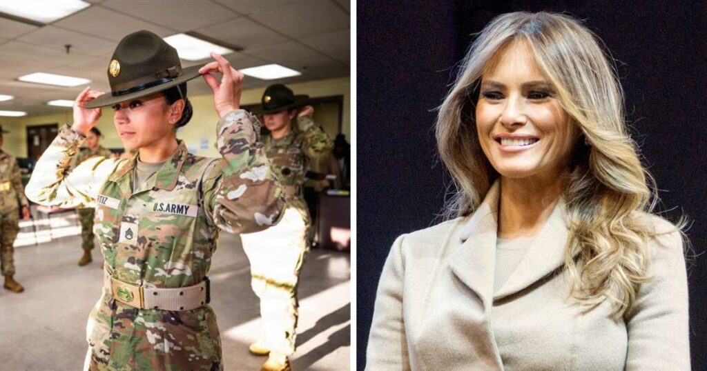 Reports claim that military personnel are pressured to watch Melania Trump's documentary