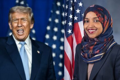 Trump clashes with Omar