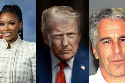 Donald Trump, Jasmine Crockett , Epstein Files