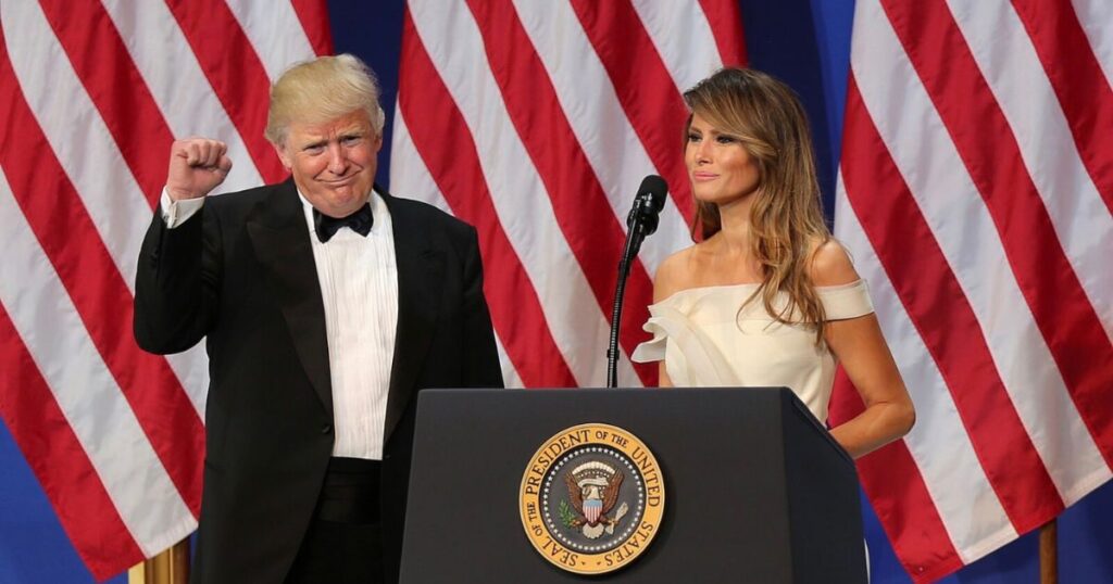 Donald Trump and Melania faced criticism over their somber Valentine's Day post (image source: Wikimedia Commons/U.S. Army Sgt. Kalie Jones)
