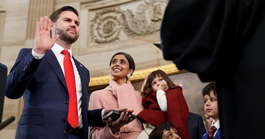 JD Vance, Usha Vance, Donald Trump,