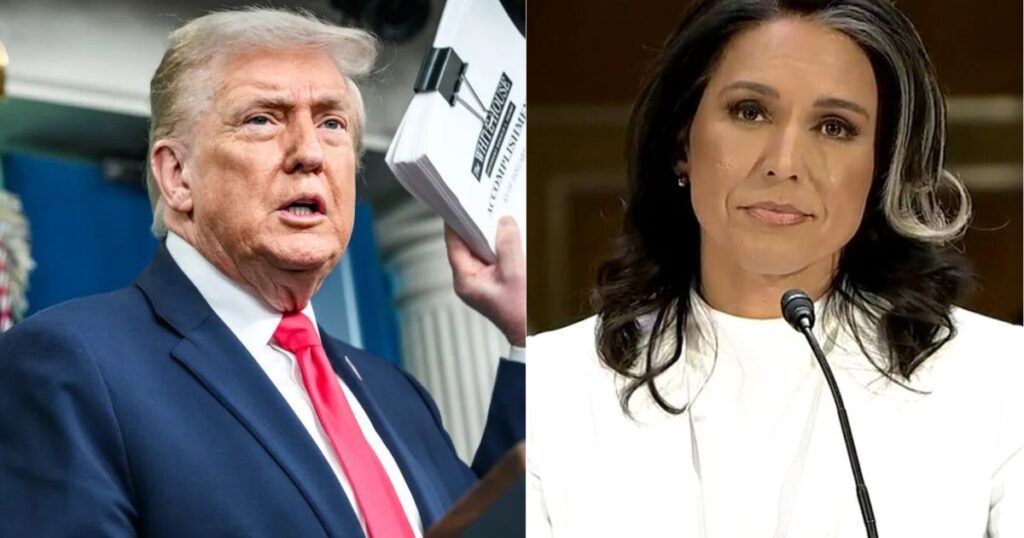 Donald Trump doesn't know why Tulsi Gabbard visited Georgia with the FBI
