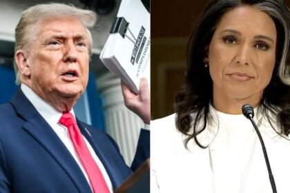 Donald Trump doesn't know why Tulsi Gabbard visited Georgia with the FBI