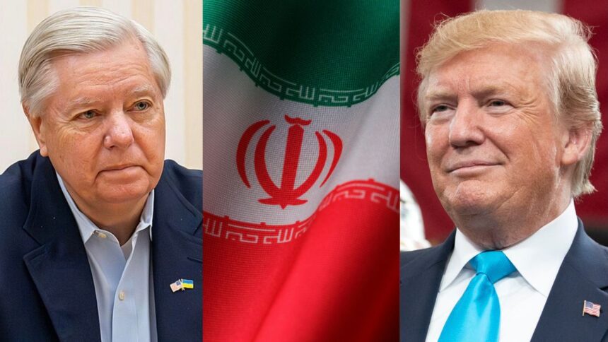 Lindsey Graham-Donald Trump-Ronald Reagan-Iran