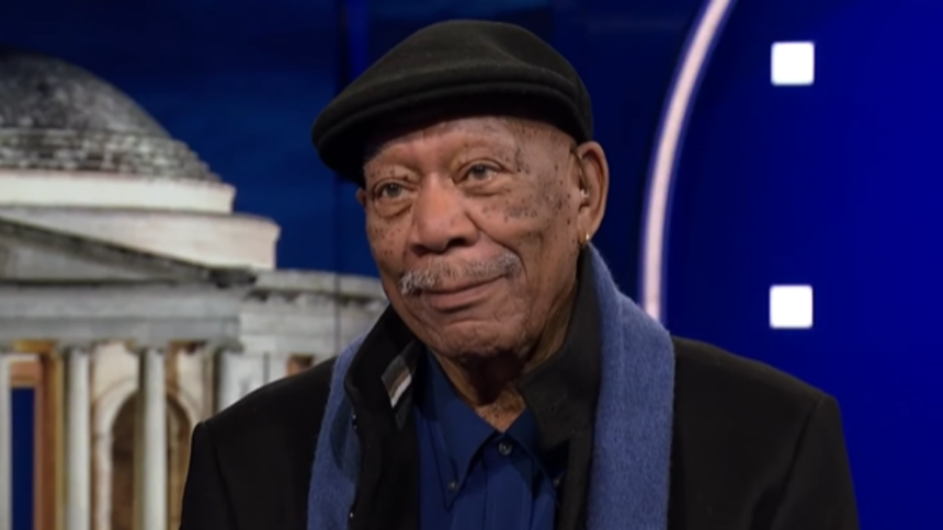 Morgan Freeman calls trump a convicted felon