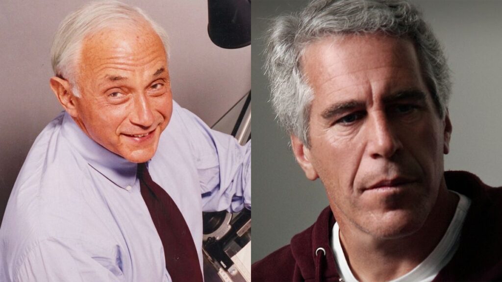 Les Wexner denied ties and claimed to be used by Jeffrey Epstein (image source: Wikimedia Commons/Netflix)