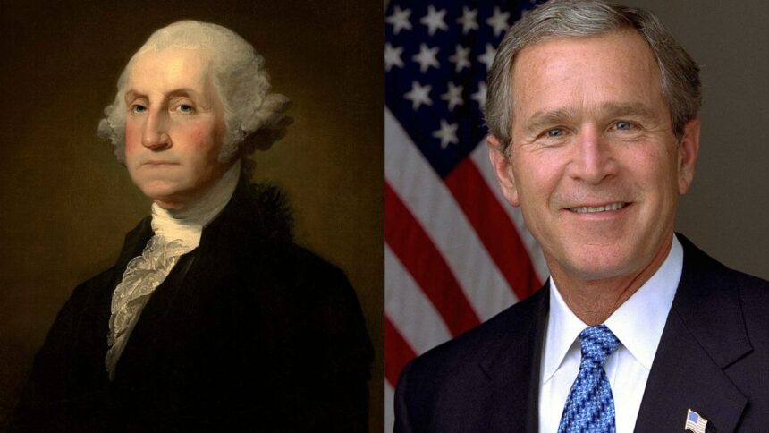 George Bush, Donald Trump, George Washington,