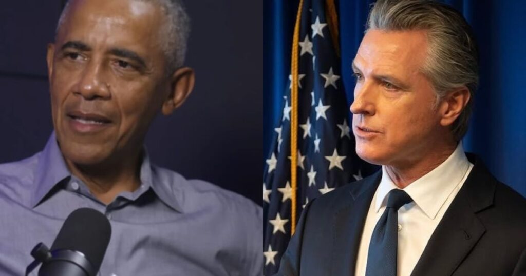 Obama takes a dig at Newsom for the way he deals with the homeless