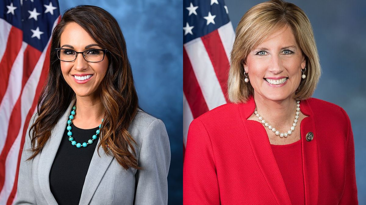 Lauren Boebert Pulls Down Claudia Tenney During Dramatic State of the Union Stumble