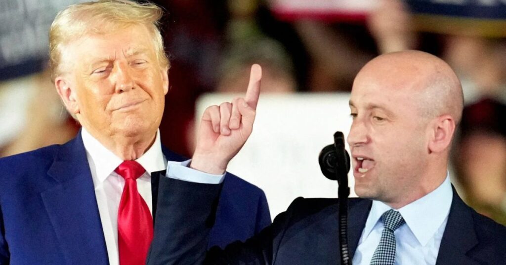 Stephen Miller manipulates Donald Trump