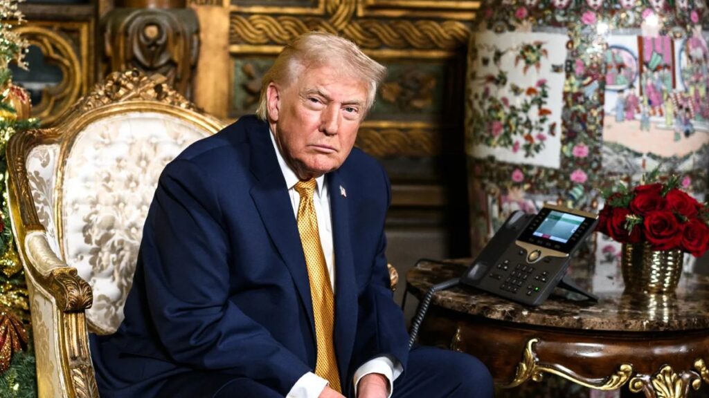 Trump chooses ex-receptionist to review ballroom