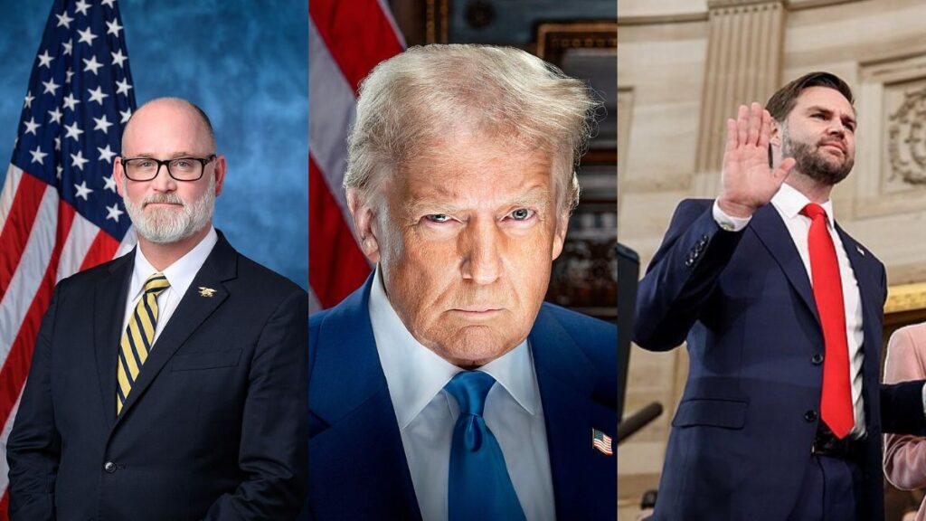 Donald Trump-JD Vance-Derrick Van Orden