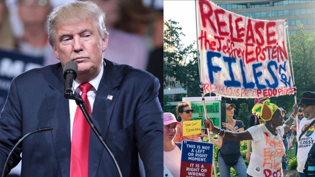 Epstein survivors attend Donald Trump’s State of the Union speech (image source: Wikimedia Commons/Gage Skidmore/Geoff Livingston)
