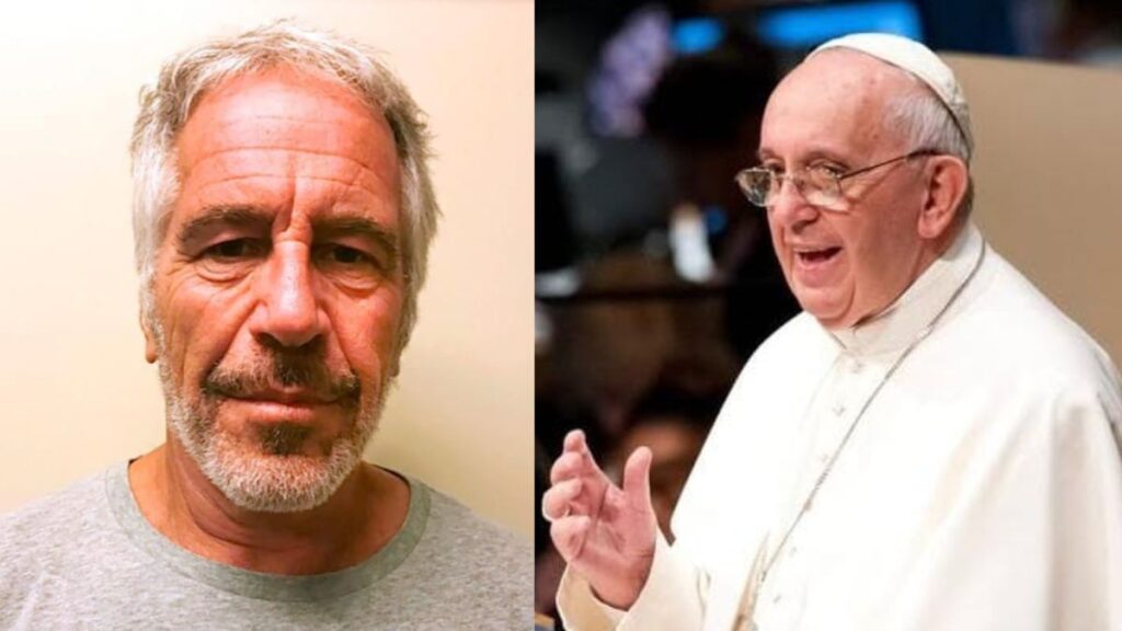 Epstein made derogatory comments about Pope Francis