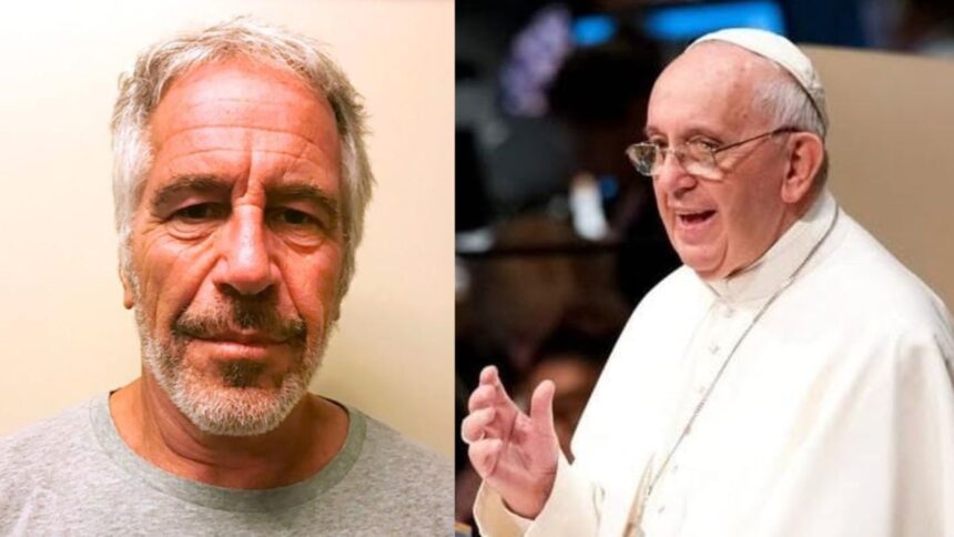 Epstein made derogatory comments about Pope Francis