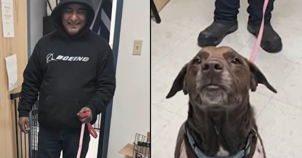 Wisconsin man drove 16 hours to reunite with his lost dog in Philadelphia through the harsh winter storm.